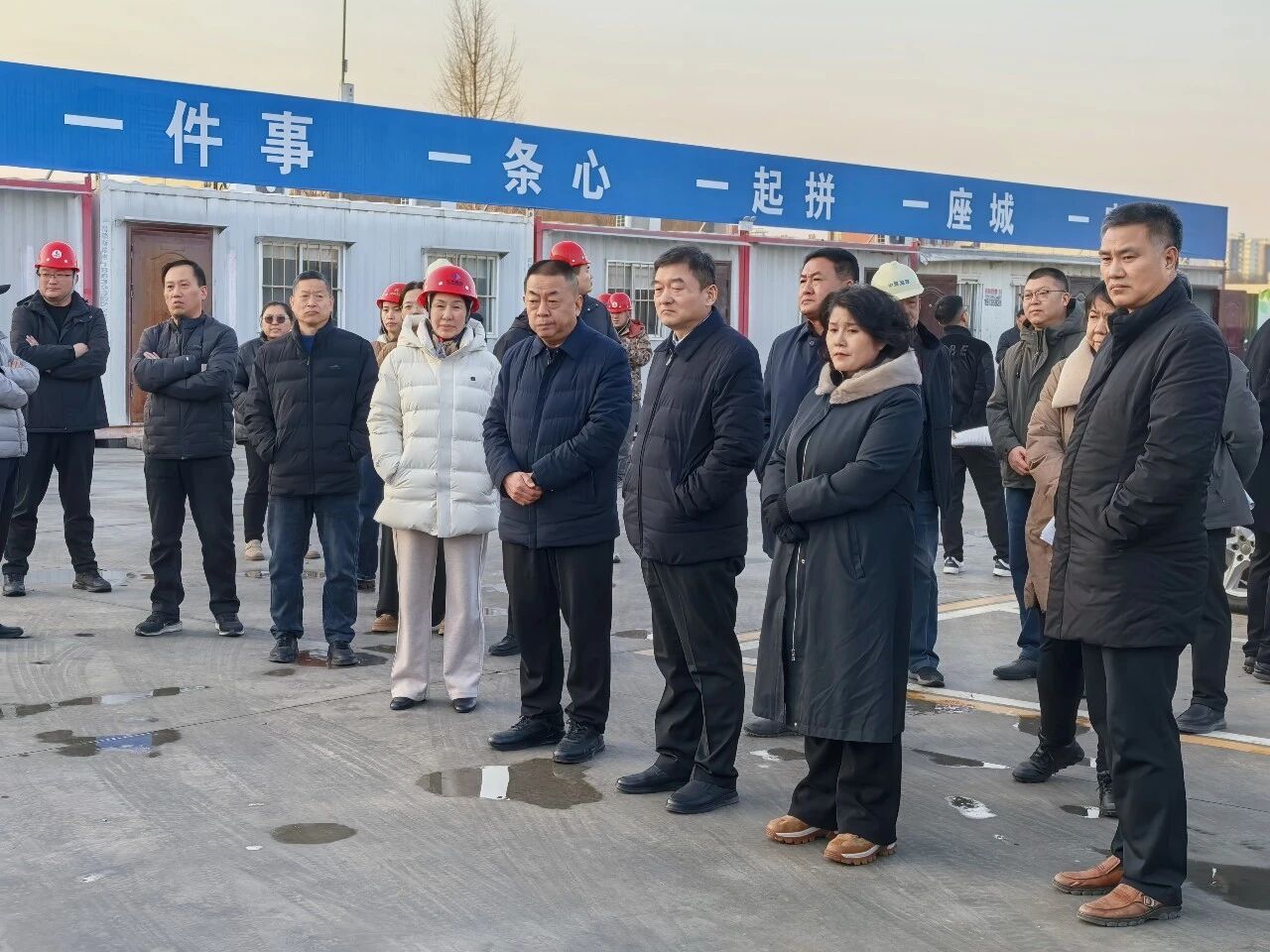 濮阳市住建局莅临油城学府项目调研指导——筑牢安全底线打造品质工程